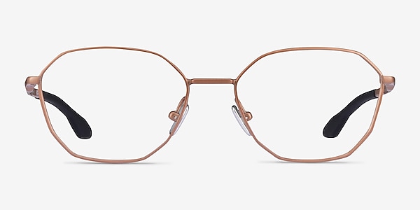 Oakley Sobriquet Matte Rose Gold Titanium Eyeglass Frames