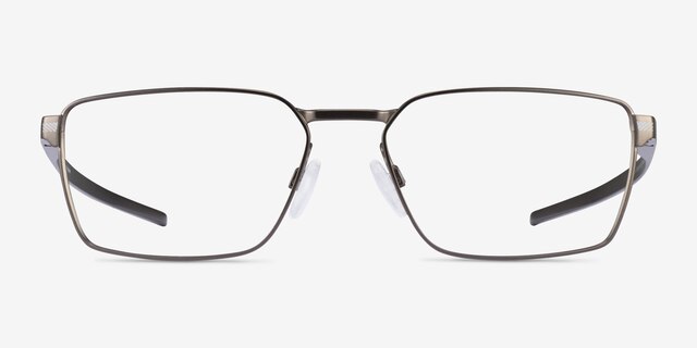 Oakley Sway Bar Gunmetal TitaniumEyeglass Frames from EyeBuyDirect, Front View
