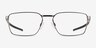 Oakley Sway Bar Gunmetal TitaniumEyeglass Frames from EyeBuyDirect, Front View