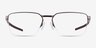 Oakley Sway Bar 0.5 Matte Gunmetal TitaniumEyeglass Frames from EyeBuyDirect, Front View