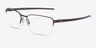 Oakley Sway Bar 0.5 Matte Gunmetal TitaniumEyeglass Frames from EyeBuyDirect, Angle View