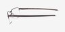 Oakley Sway Bar 0.5 Matte Gunmetal TitaniumEyeglass Frames from EyeBuyDirect, Side View