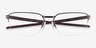 Oakley Sway Bar 0.5 Matte Gunmetal TitaniumEyeglass Frames from EyeBuyDirect, Closed View