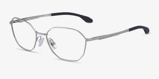 Oakley Sobriquet Matte Gray TitaniumEyeglass Frames from EyeBuyDirect, Angle View