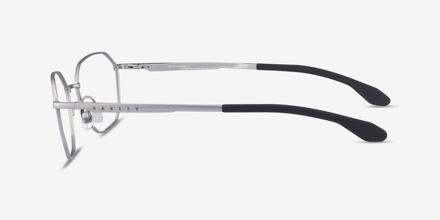 Oakley Sobriquet Matte Gray TitaniumEyeglass Frames from EyeBuyDirect, Side View