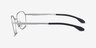 Oakley Sobriquet Matte Gray TitaniumEyeglass Frames from EyeBuyDirect, Side View