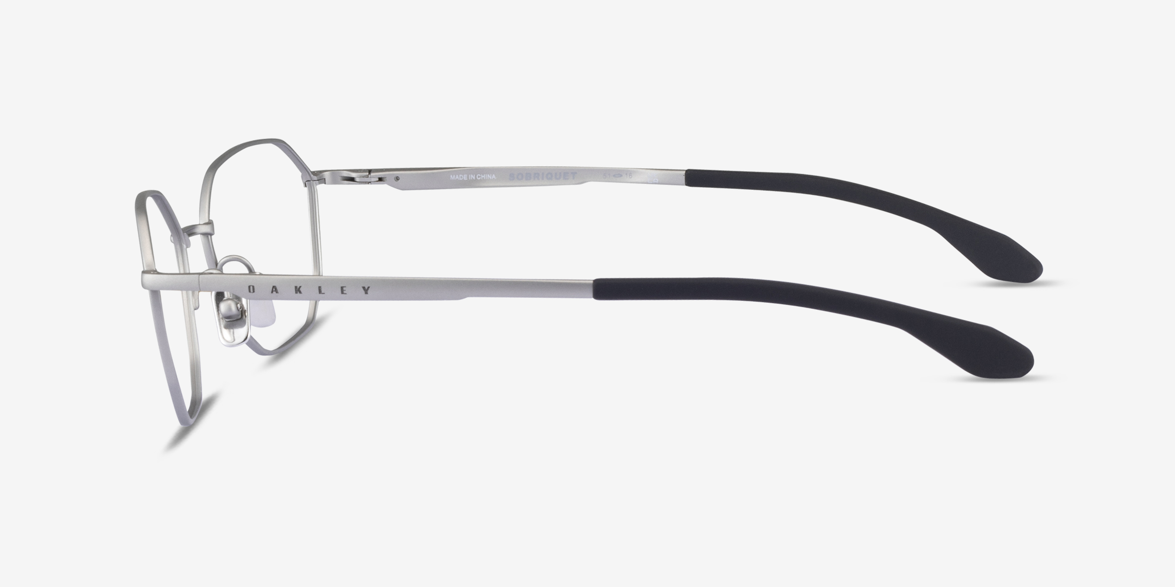 Oakley Sobriquet Geometric Matte Gray Frame Glasses For Women Eyebuydirect