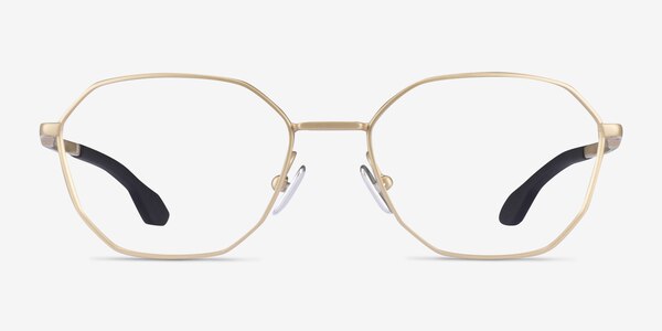 Oakley Sobriquet Matte Gold Titanium Eyeglass Frames