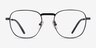 Ray-Ban RB8258V Frank Black TitaniumEyeglass Frames from EyeBuyDirect, Front View