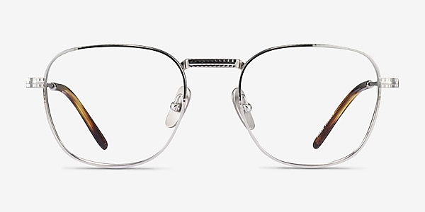 Ray-Ban RB8258V Frank Silver Titanium Eyeglass Frames