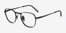 Ray-Ban RB8258V Frank Shiny Black TitaniumEyeglass Frames from EyeBuyDirect, Angle View