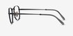 Ray-Ban RB8258V Frank Black TitaniumEyeglass Frames from EyeBuyDirect, Side View