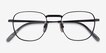 Ray-Ban RB8258V Frank Black TitaniumEyeglass Frames from EyeBuyDirect, Closed View