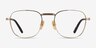 Ray-Ban RB8258V Frank Gold TitaniumEyeglass Frames from EyeBuyDirect, Front View