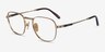 Ray-Ban RB8258V Frank Gold TitaniumEyeglass Frames from EyeBuyDirect, Angle View