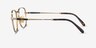 Ray-Ban RB8258V Frank Gold TitaniumEyeglass Frames from EyeBuyDirect, Side View