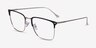 Coach HC5149T Black Gold TitaniumEyeglass Frames from EyeBuyDirect, Angle View