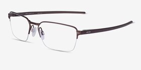 Oakley Sway Bar 0.5 Matte Bronze Titanium Montures de lunettes de vue d'EyeBuyDirect, Vue d'Angle
