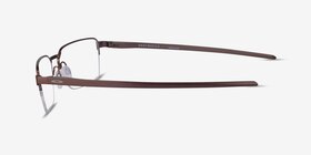 Oakley Sway Bar 0.5 Matte Bronze Titanium Montures de lunettes de vue d'EyeBuyDirect, Vue de Côté