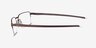 Oakley Sway Bar 0.5 Matte Bronze TitaniumEyeglass Frames from EyeBuyDirect, Side View