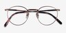 Ray-Ban RB8237V Rose Gold TitaniumEyeglass Frames from EyeBuyDirect, Closed View