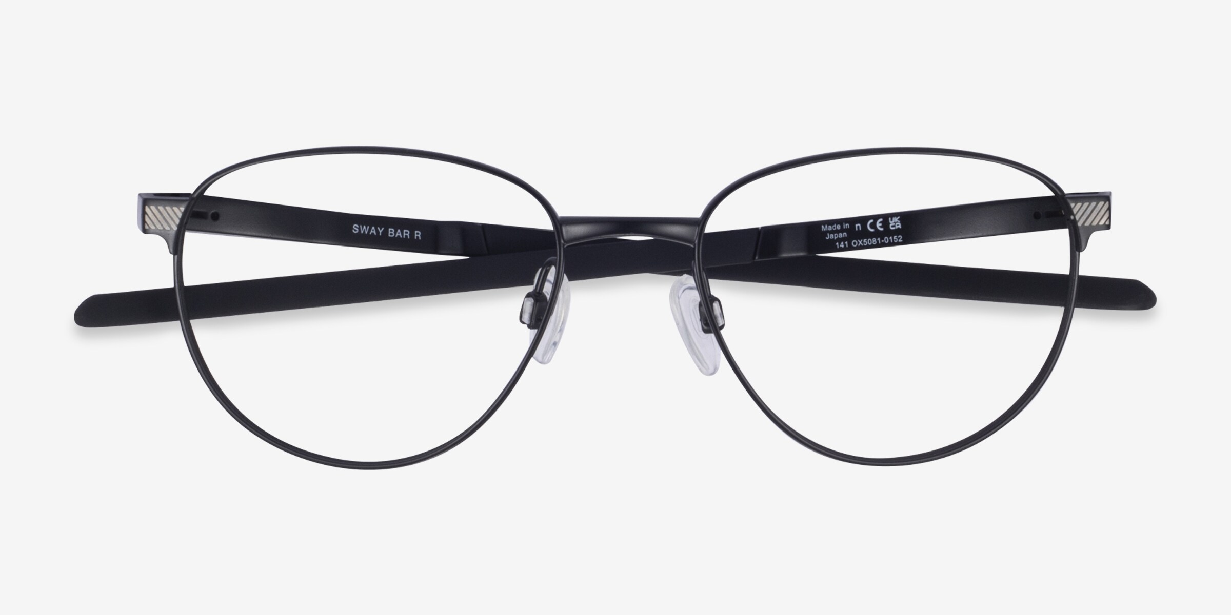Oakley Sway Bar R - Aviator Black Frame Eyeglasses | Eyebuydirect