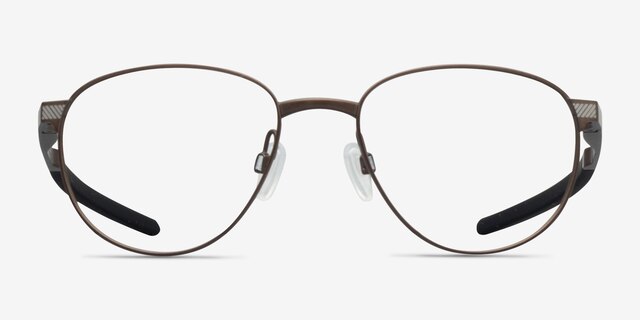 Oakley Sway Bar R Bronze TitaniumEyeglass Frames from EyeBuyDirect, Front View