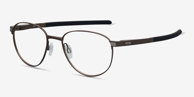 Oakley Sway Bar R Bronze TitaniumEyeglass Frames from EyeBuyDirect, Angle View