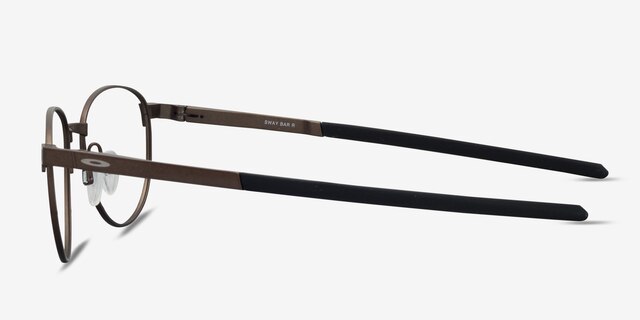 Oakley Sway Bar R Bronze TitaniumEyeglass Frames from EyeBuyDirect, Side View