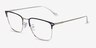 Coach HC5149T Gold Black TitaniumEyeglass Frames from EyeBuyDirect, Angle View