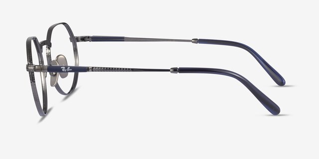 Ray-Ban RB8265V Jack Gunmetal TitaniumEyeglass Frames from EyeBuyDirect, Side View