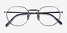 Ray-Ban RB8265V Jack Gunmetal TitaniumEyeglass Frames from EyeBuyDirect, Closed View