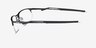 Oakley Wire Tap 2.0 Rx Satin Black TitaniumEyeglass Frames from EyeBuyDirect, Side View