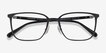 Coach HC5195TD Matte Black Silver TitaniumEyeglass Frames from EyeBuyDirect, Closed View