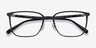 Coach HC5195TD Matte Black Silver TitaniumEyeglass Frames from EyeBuyDirect, Closed View