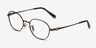 Coach HC5194TD Satin Bronze TitaniumEyeglass Frames from EyeBuyDirect, Angle View
