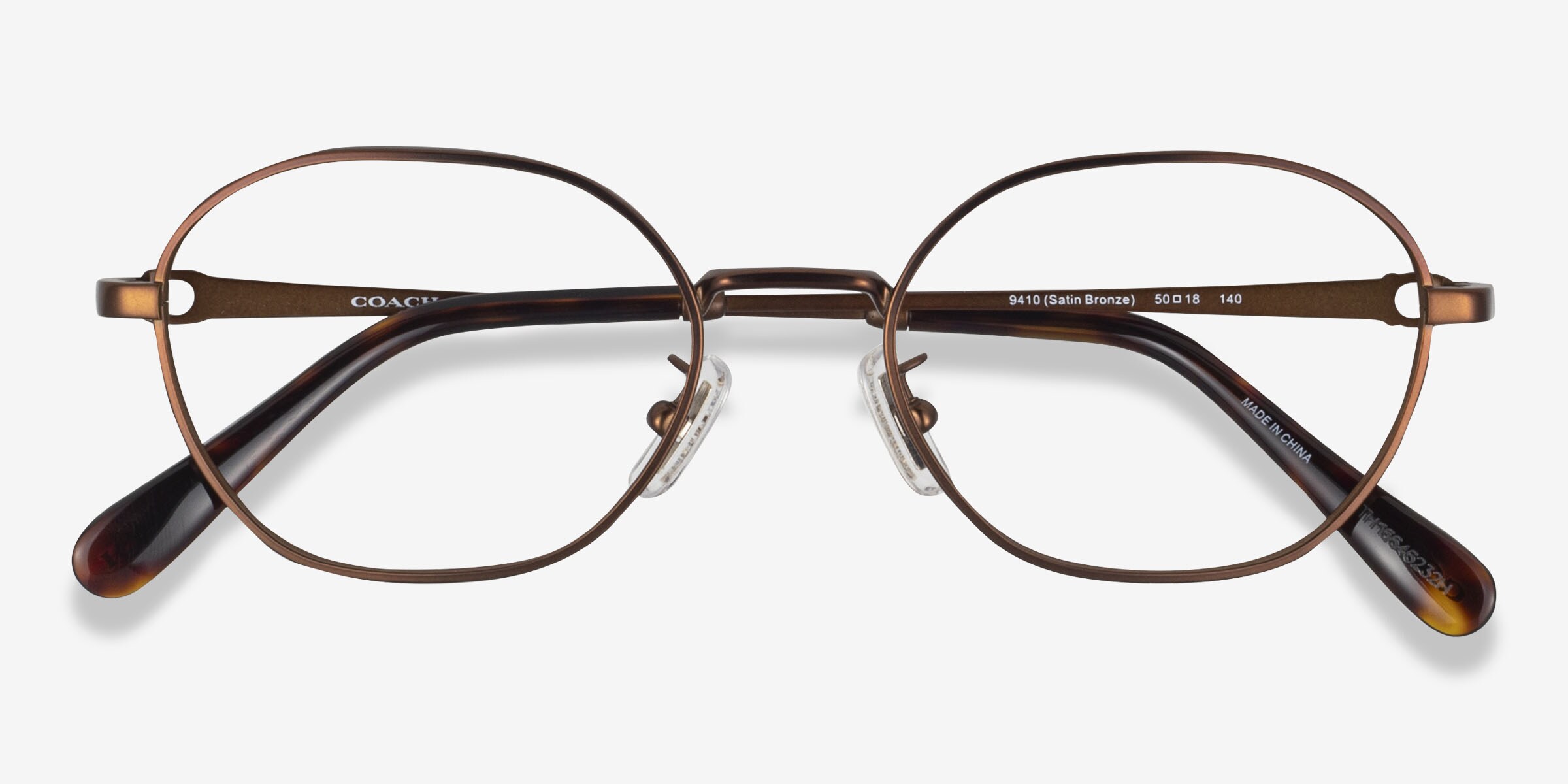 Coach HC5194TD - Oval Satin Bronze Frame Eyeglasses | Eyebuydirect