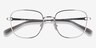 Coach HC5198TD Shiny Silver TitaniumEyeglass Frames from EyeBuyDirect, Closed View