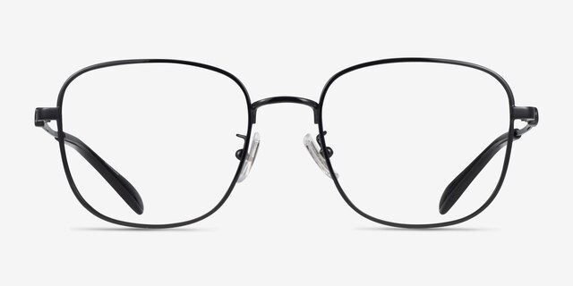 Coach HC5198TD Shiny Black TitaniumEyeglass Frames from EyeBuyDirect, Front View