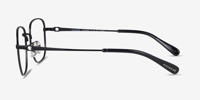 Coach HC5198TD Shiny Black TitaniumEyeglass Frames from EyeBuyDirect, Side View