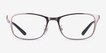 Ray-Ban RB8773D Gunmetal TitaniumEyeglass Frames from EyeBuyDirect, Front View
