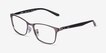 Ray-Ban RB8773D Gunmetal TitaniumEyeglass Frames from EyeBuyDirect, Angle View
