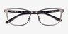 Ray-Ban RB8773D Gunmetal TitaniumEyeglass Frames from EyeBuyDirect, Closed View