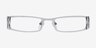 Zymoetz White MetalEyeglass Frames from EyeBuyDirect, Front View