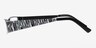 Zymoetz White MetalEyeglass Frames from EyeBuyDirect, Side View