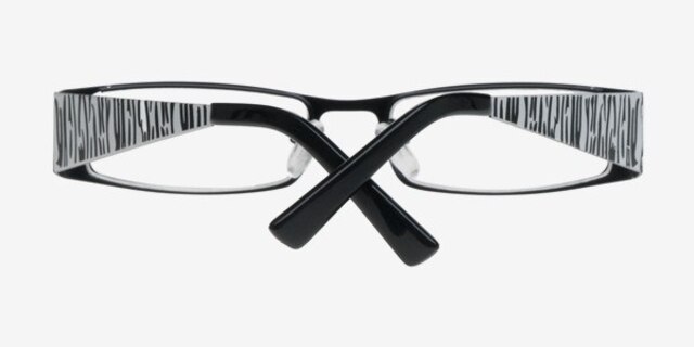 Zymoetz White MetalEyeglass Frames from EyeBuyDirect, Closed View