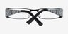 Zymoetz White MetalEyeglass Frames from EyeBuyDirect, Closed View