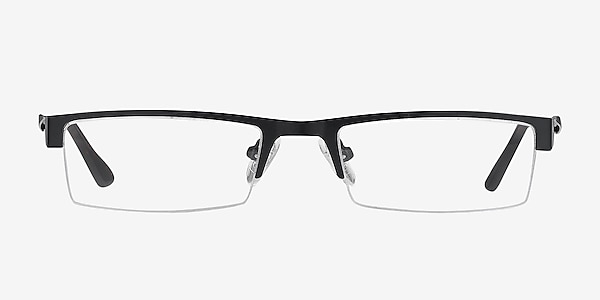 Malmo Black Metal Eyeglass Frames