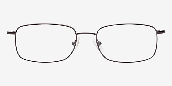 Model 47 Brown Metal Eyeglass Frames