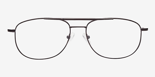 Model 51 Brown Metal Eyeglass Frames